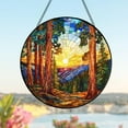 thumbnail image 4 of Kings Canyon National Park Stained Glass Suncatcher - Multiple Size Options for Window Hanging, Perfect Home Decorr or Wall Decorr Gift for Nature Lovers, Friends, and Loved Ones, 4 of 6