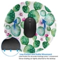 thumbnail image 4 of Disketp Cactus Plants Small Mouse Pad 7.9x7.9 Inches,Washable Round Mousepad For Office Laptop Computer,Non-Slip Rubber Base Mouse Pads For Wireless Mouse, 4 of 8