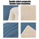 thumbnail image 5 of Manta de franela extra gruesa | Manta de doble capa cálida y acogedora para la cama, el sofá o la siesta en la oficina | Microfibra suave en rosa, gris, azul, verde y caqui, 5 of 6