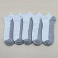 thumbnail image 5 of Aellinatey Mens Casual Calf Socks Anti Sweat Breathable Middle Tube Socks for Hiking Work, 5 of 11