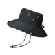 thumbnail image 3 of Sombrero de Pescador Zulema Negro Poliéster Transpirable, 3 of 7