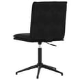 thumbnail image 4 of vidaXL Dining Chair Black Velvet, 4 of 5