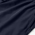thumbnail image 6 of PNTUTB Men's Solid Color Quick Dry Breathable Athletic Drawstring Waistband Shorts with Slightly Split Hem and Zipper Pockets, 6 of 6