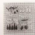 thumbnail image 2 of Ouginx Clear Stamps, Seasons Greeting Rubber Stamp for Scrapbooking and Card Making Supplies, 2 of 5