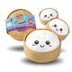 thumbnail image 1 of Squishy Bun Dumpling Pack 3 Juguete Antiestres Fidget Tamaño Chico Color Sorpresa, 1 of 3