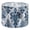Blue Gray Damask, variant on Linen Drum Lamp Shades Red Beige Floral Peonies Soft Leaves 13" x 13" x 10" Lampshade for Table Lamps Floor Lamps Lamp Shade Replacement Easy Assembly Required