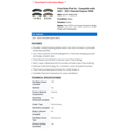 thumbnail image 2 of Front Brake Pad Set - Compatible with 2021 - 2023 Chevy Express 3500 2022, 2 of 2