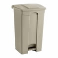 thumbnail image 2 of Safco Plastic Step-On Receptacle - 23 Gallon in Tan, 2 of 9