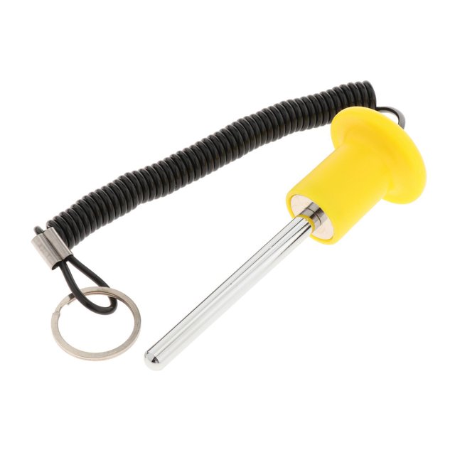 VONKY Magnetic Weight Stack Pin Selector Key Durable Exercise Parts Accessories Yellow 8x80mm 2Set