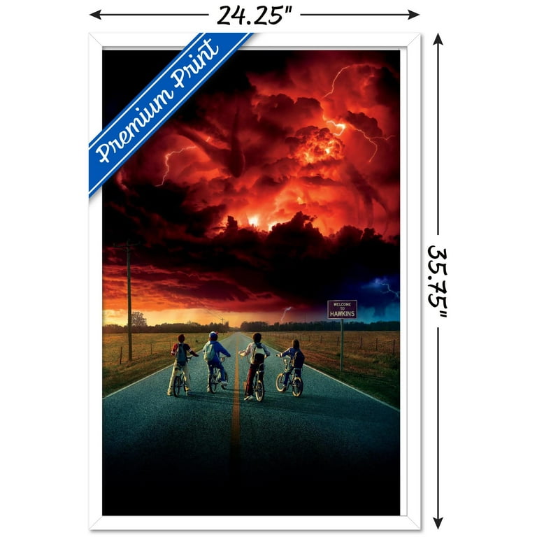 Netflix Stranger Things: Season 2 - Key Art Wall Poster, 22.375