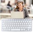 thumbnail image 1 of Cordless BT Language Keyboard German French Spanish Italian English Bilingual Keyboard Scissor Feet Widely  for PC, Laptop, Tablet, IOS, Android, Windows, 1 of 7