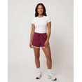 thumbnail image 5 of Real Essentials 3 Pack: Women's Fleece Dolphin Shorts Athletic Workout Running Gym Yoga Sweat Lounge Comfy, 5 of 7