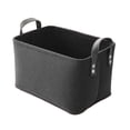 thumbnail image 2 of sunsanly Felt Storage Basket Large Capacity Foldable Organizer with Sturdy Handles for Clothes Quilts Laundry Organizer Home Bedroom Living Room, 2 of 8