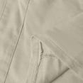 thumbnail image 3 of JINMGG Womens Tops,Women's Fashion Solid Color Tops Long Sleeved Loose Cotton and Linen Loose Shirt Blouse Round Neck Casual Tops,Beige M, 3 of 7