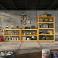 thumbnail image 6 of REIBII 40" Wide Metal Garage Storage Shelves Unit 5 Tier Heavy Duty 2000lbs Rack,Orange, 6 of 8