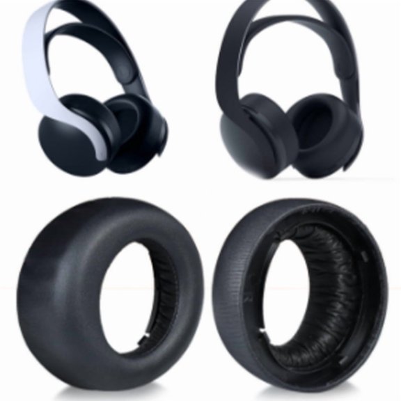 1 pair Ear pads For PS5 PULSE 3D Headset Replacement Earpads Ear Cushions Cover
