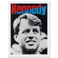 thumbnail image 1 of Ad Political Kennedy Bobby Tribute Civil Rights Sirhan A4 Artwork Framed Wall Art Print, 1 of 4
