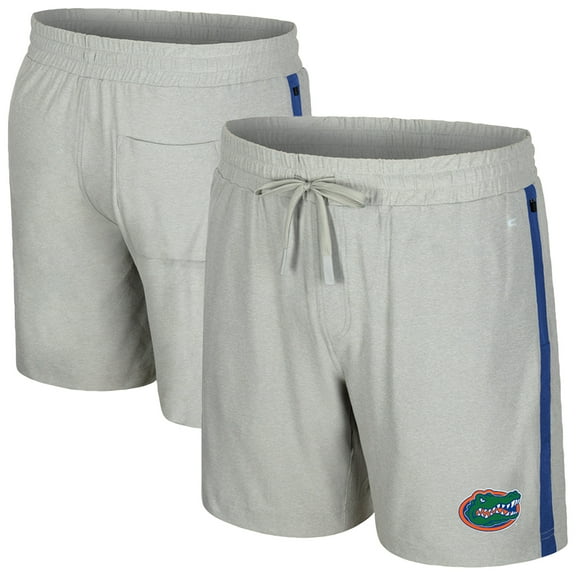Men's Colosseum Gray Florida Gators Mac Shorts