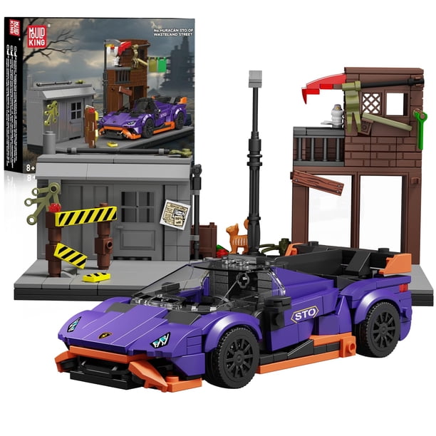 Set de construcción Mould King STO Car & Street View 610 PCS