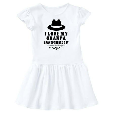 

Inktastic Grandparents Day I Love My Granpa Gift Baby Girl Dress