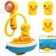 thumbnail image 1 of Juguetes de baño para niños pequeños 1 3 Juguetes para la bañera del bebé Juguetes de agua de pato Juguetes de baño para niños de 4 a 8 años Cabezal de ducha para bañera con 3 pato, 1 of 3