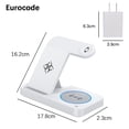 thumbnail image 1 of Wireless Charger 4 in 1, 15W Fast Charging Station for Apple Series，Most wireless charging devices, 1 of 5