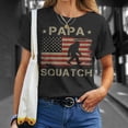 thumbnail image 4 of Papa Squatch Bigfoot Sasquatch Papasquatch Fathers Day Men TShirt, 4 of 6