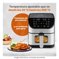 thumbnail image 4 of Freidora de Aire MasterChef 6 litros con Ventana Supervisión Acero Inoxidable, 4 of 4