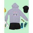 thumbnail image 3 of Cute Rabbit Smile Face Hoodie Juniors -Image by Shutterstock,  Large, 3 of 4