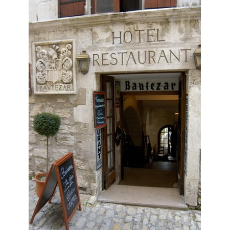 Bautezar Hotel and Restaurant, Les Baux de Provence, France Print Wall Art By Lisa S.