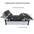 Smiaoer Adjustable Bed Base Frame Smart Electric Beds Foundation Twin