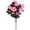 Pink, variant on PPKVUFD Artificial Fake Flowers for Outdoors Spring Outside Decoration, 1 Bundles Silk Azalea Faux Plants UV Resistant Realistic Outdoor Flowers for Planter Porch Patio Garden Walkways Home