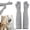 Gray, variant on FENGGHAO Pet Care Gloves 13 Inch Extra Long Anti-Scratch and Anti-Bite Protective Sleeves for Cat Grooming, Bathing and Nail Trimming, Durable Aviation-Grade Fiber