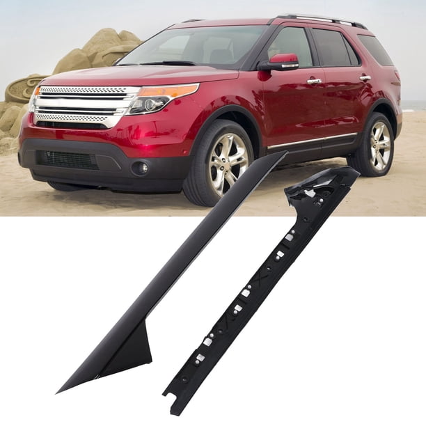 Moldura de Pilar A Parabrisas, 2 Plasas de Repuesto de Moldura Exterior E Interior del Pilar Del Parabrisas para Explorer 2011-2019 OEM BB5Z7803137AA