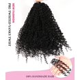 thumbnail image 4 of Mxxipp 8 pasadores de pelo con forma de estrella para mujer, con cristales brillantes y diamantes de imitación, antideslizantes, con forma de estrella, accesorios para cabello largo, corto, recto y ri, 4 of 5