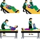 thumbnail image 4 of Transfer Belt Transfer Sling - Padded Gait Belt - Heavy Duty Patient Lift, Mobility Standing and Lifting Aid for Disabled, Elderly, Injured - Safely Move from Bed and Wheelchair (Blue), 4 of 5