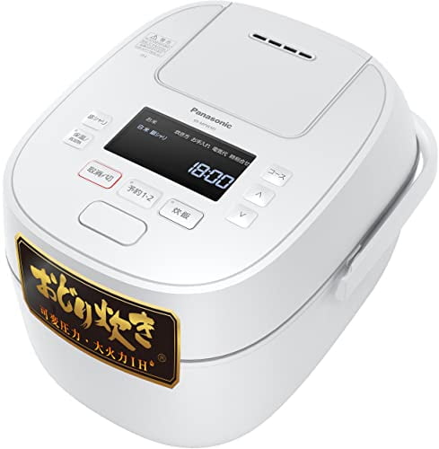 Panasonic SR-MPW181-W Rice Cooker, 1 sho, Variable Pressure