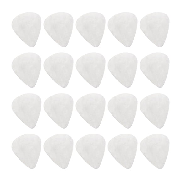 FEAMOS 20Pcs Metal Guitar Pick Plectrums Bright Sounds Stainless Steel Guitar Pick for Electric Guitar Bass Ukulele Enduring