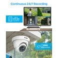 ZOSI Security Camera System, 4X HD 1080P, AI Human Vehicle Detection ...