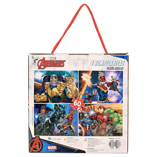Rompecabezas en Marvel Avengers para NiÃ±os Bodega Aurrera