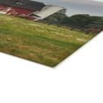 thumbnail image 5 of U R There Photography Oxford Old Red and Silo Rustic Farmhouse Tempered-Glass Cutting Board 8"x 11", 5 of 9