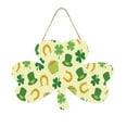 thumbnail image 1 of LSLJS St Patricks Day Décorations, Décoration Suspendue en Bois St. Patrick's pour les Fêtes, 1 of 3