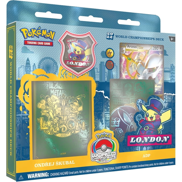 Juego de cartas coleccionables Pokémon Ondřej Škubal 2022 World