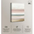 thumbnail image 2 of Serenity in Stripes II Canvas Boho Abstract Art by Art Remedy, Gallery Wrapped, 36" x 54", 2 of 7