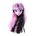thumbnail image 2 of Fairy Monster Doll Head con pelo PVC Devil Nude Doll Head Toy Accesorio (D Ehuebsd libre de BPA, 2 of 8