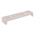 thumbnail image 2 of Desktop Organizer Storage Rack - Multi - Compartment Design For Office Supplies, Desktop Space - Saving, Beige Color - For Office Workers, Students, Home Office Use, 2 of 6