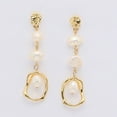 thumbnail image 1 of Pendientes largos de perlas Pendientes colgantes de gota para mujer Pendientes de perlas Pendientes colgantes de perlas Pendientes de tuerca Regalo de joyería Pendientes de boda, 1 of 5