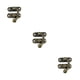 thumbnail image 3 of Scienceny Candado antiguo Cerradura de gancho decorativo Cerradura de seguridad oculta con tornillos Caja de Hardware Regalos Gancho de Type1 NO1, 3 of 6