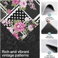 thumbnail image 3 of Pioneer Flower Floral Print Pattern Kitchen Rugs Sets Of 3,Kitchen Runner Rugs Non Skid Washable,Decorative Kitchen Floor Mats for Kitchen,Sink,Laundry,17"x30"+ 17"x47" + 17"x59", 3 of 6