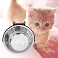 thumbnail image 3 of Methold Jaula para Perros Tazón De Agua Y Comida Desmontable De Acero Inoxidable Cuenco Colgante Alimentador De Alimentos - 17 Cm Suministros para perros, 3 of 6